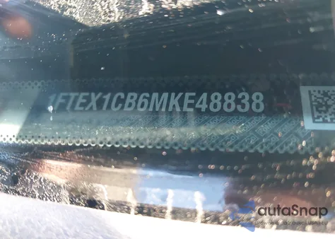 2021 Ford F-150 Xl z USA, uszkodzony, nr VIN 1FTEX1CB6MKE48838